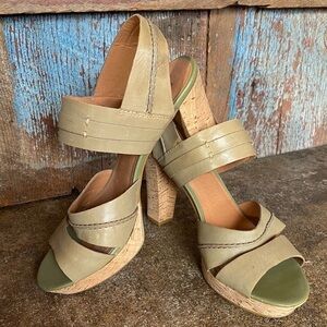 MRKT Market Polly Truffle Cork Heel